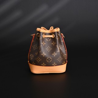 Louis Vuitton Nano Noé Monogram Canvas Bucket Bag view 2