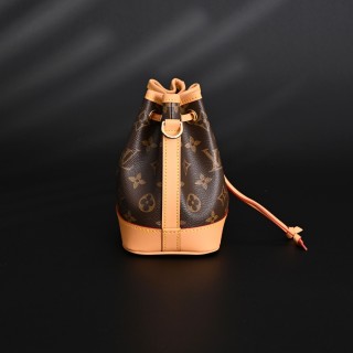 Louis Vuitton Nano Noé Monogram Canvas Bucket Bag view 5