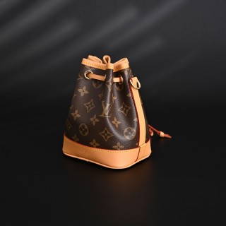 Louis Vuitton Nano Noé Monogram Canvas Bucket Bag view 6