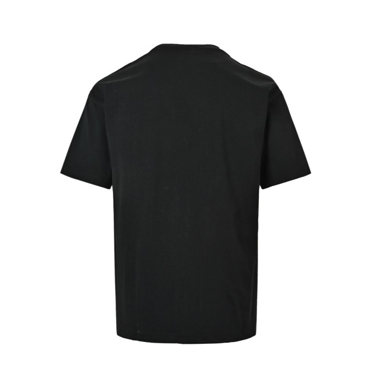 Gucci Black Crest Embroidered T-Shirt view