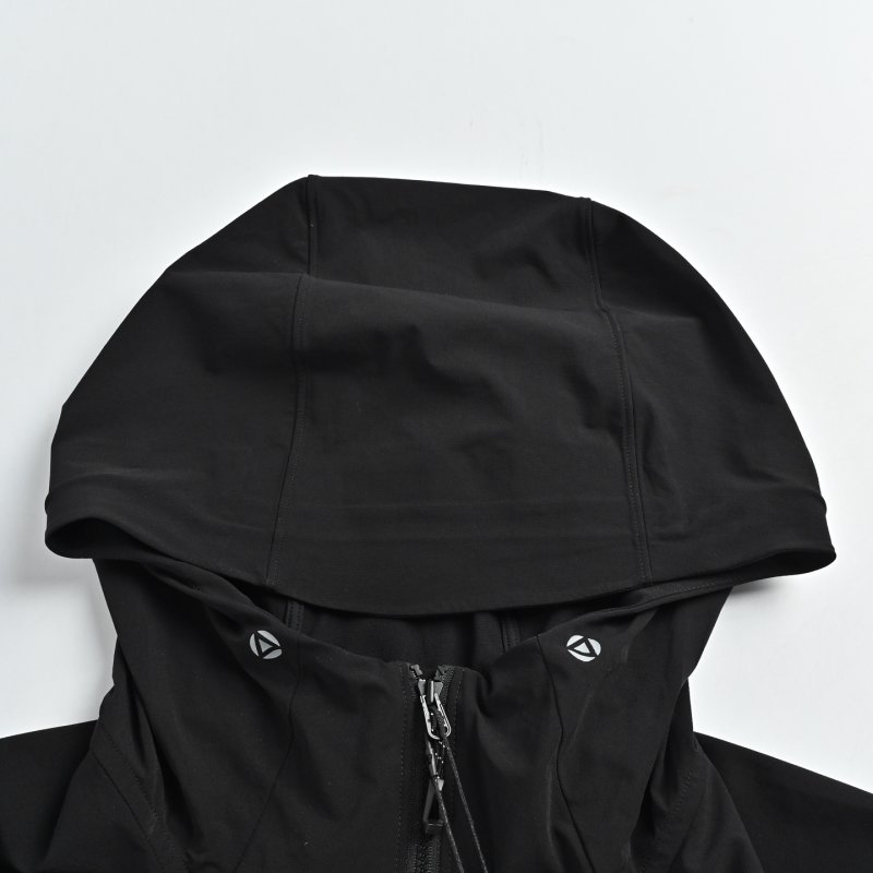 Stone Island Black Windbreaker Jacket view