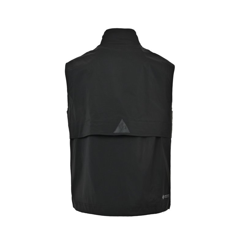 Stone Island Black Nylon Gilet Vest view