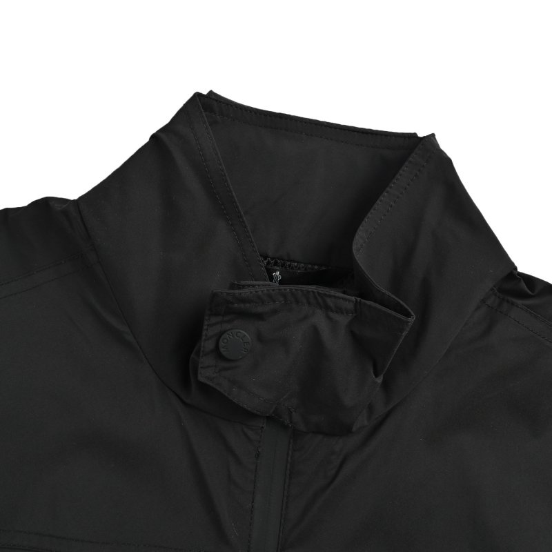 Stone Island Black Nylon Gilet Vest view