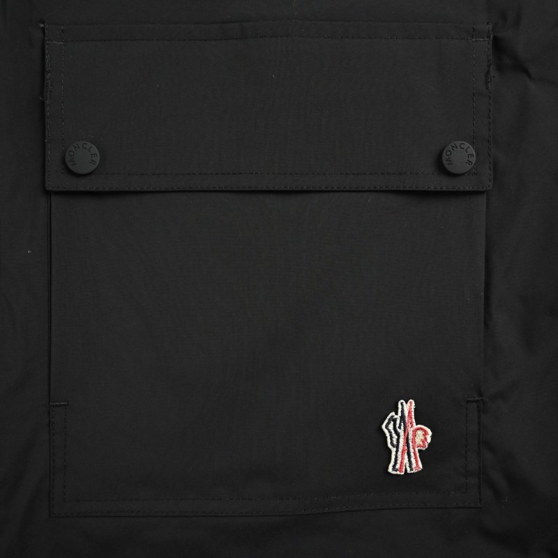 Moncler Black Sleeveless Utility Gilet view