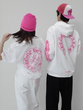 Chrome Hearts White Graphic Logo T-Shirt view 9