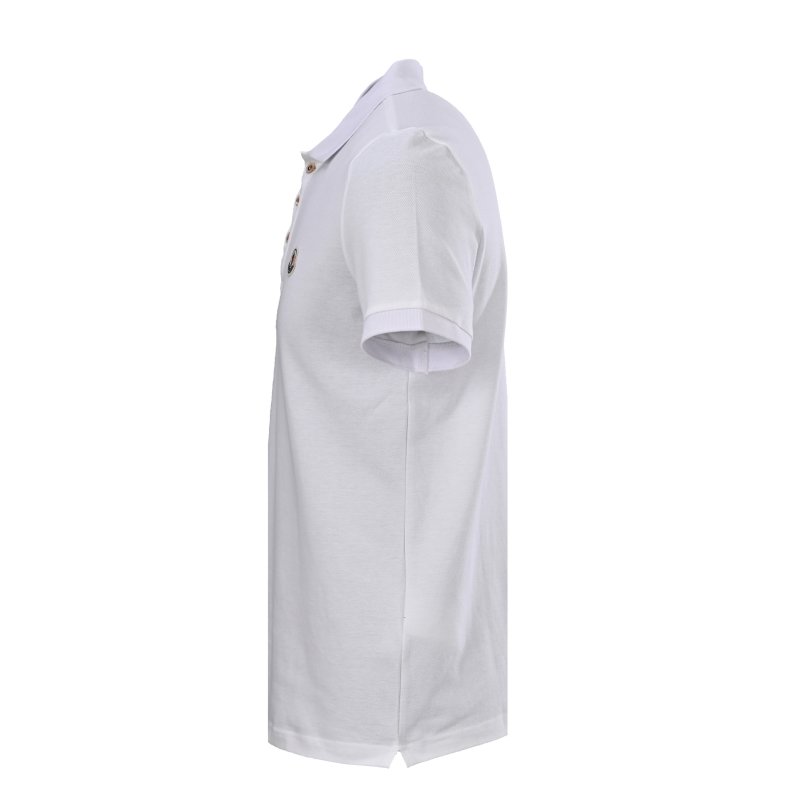 Moncler Classic White Polo Shirt view