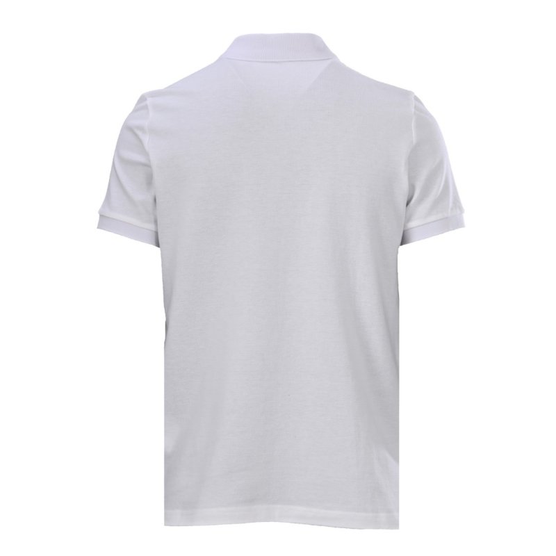 Moncler Classic White Polo Shirt view