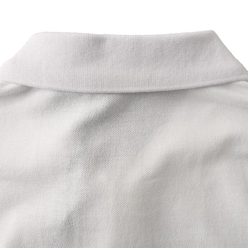 Moncler Classic White Polo Shirt view