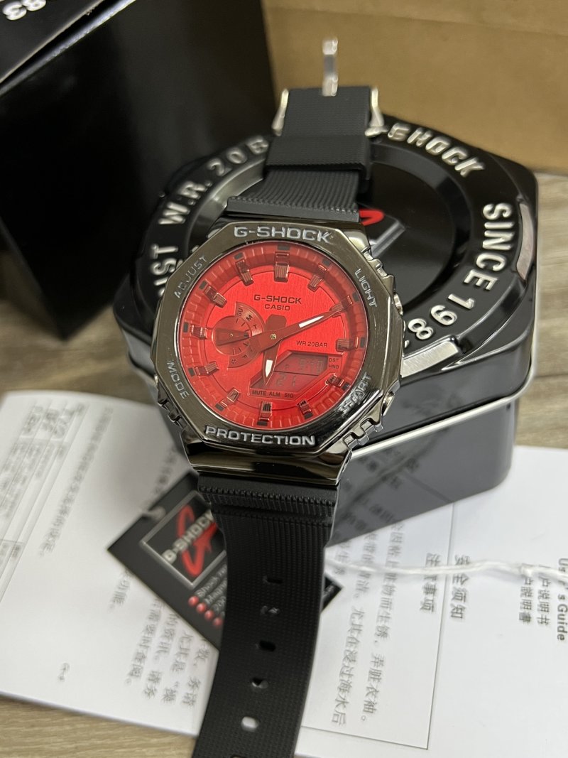 Casio G-Shock GM2100 Analog-Digital Metal Shell Watch view