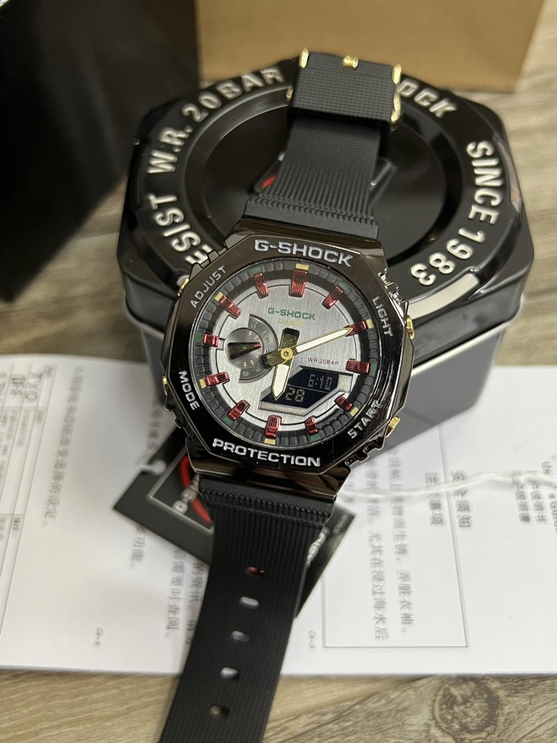 Casio G-Shock GM2100 Analog-Digital Metal Shell Watch view