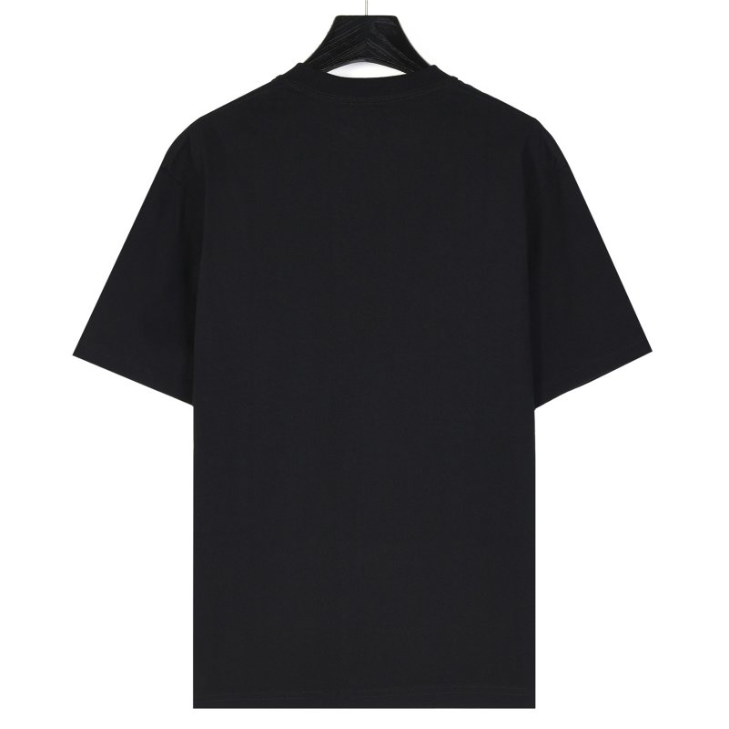 Fendi Black Monster Eyes Short Sleeve T-Shirt view