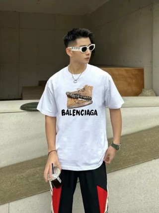 Balenciaga Dinosaur Graphic White T-Shirt view 2