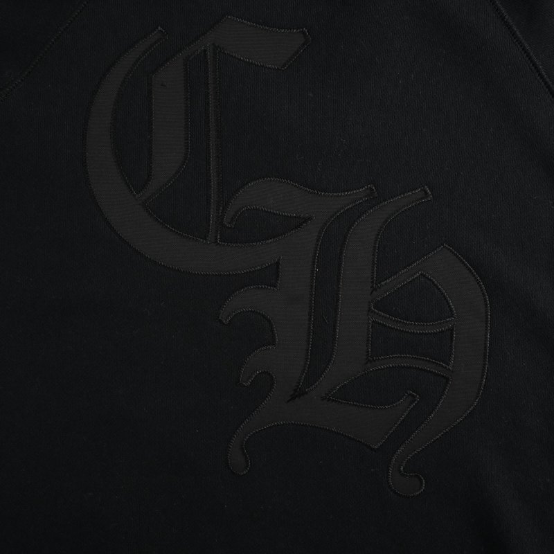 Essentials Black Oversized Hoodie view