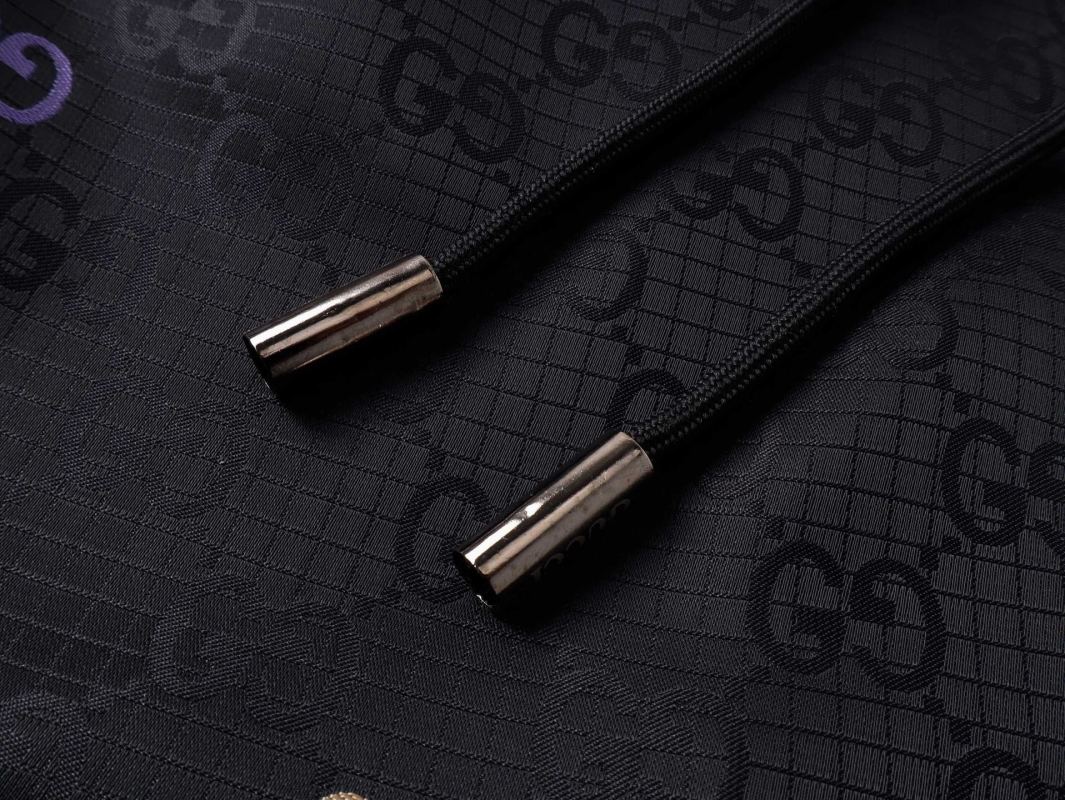Gucci GG Monogram Black Shorts view