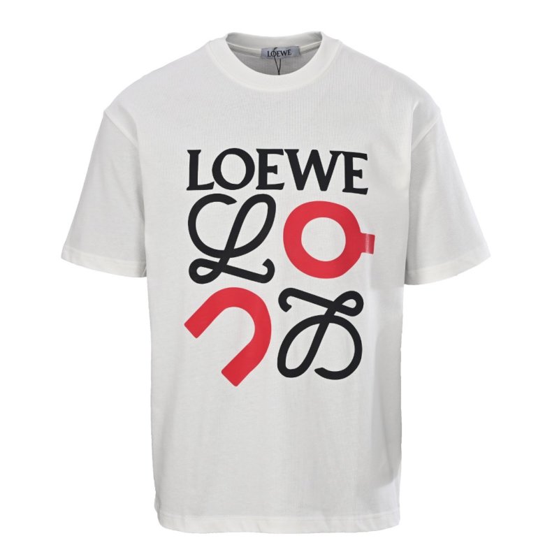 Loewe Anagram Logo White T-Shirt view
