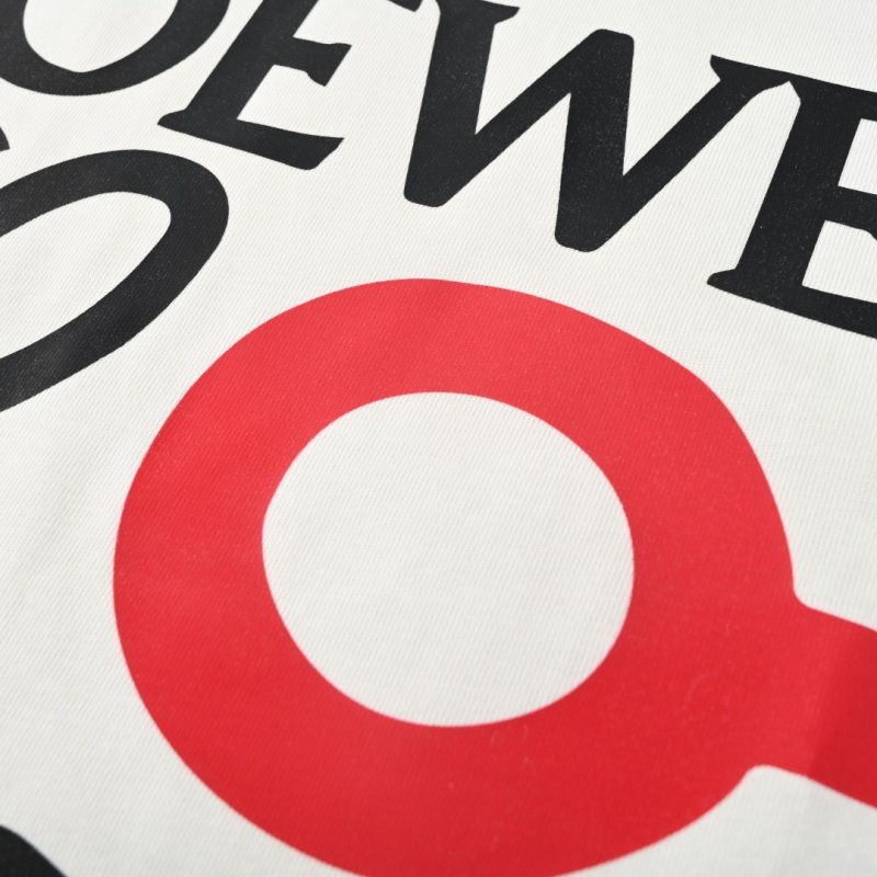 Loewe Anagram Logo White T-Shirt view