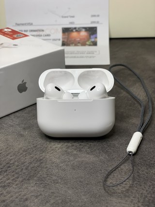 Apple AirPods Pro 2 Wireless Earbuds with ANC & Spatial Audio view 3
