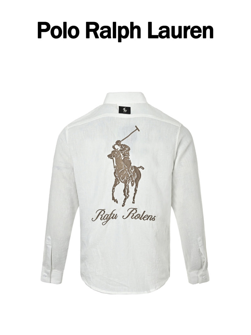 Polo Ralph Lauren White Oxford Button-Down Shirt view
