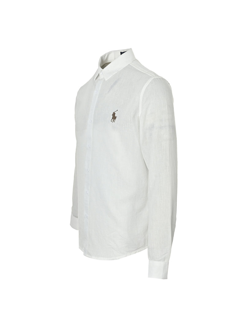 Polo Ralph Lauren White Oxford Button-Down Shirt view