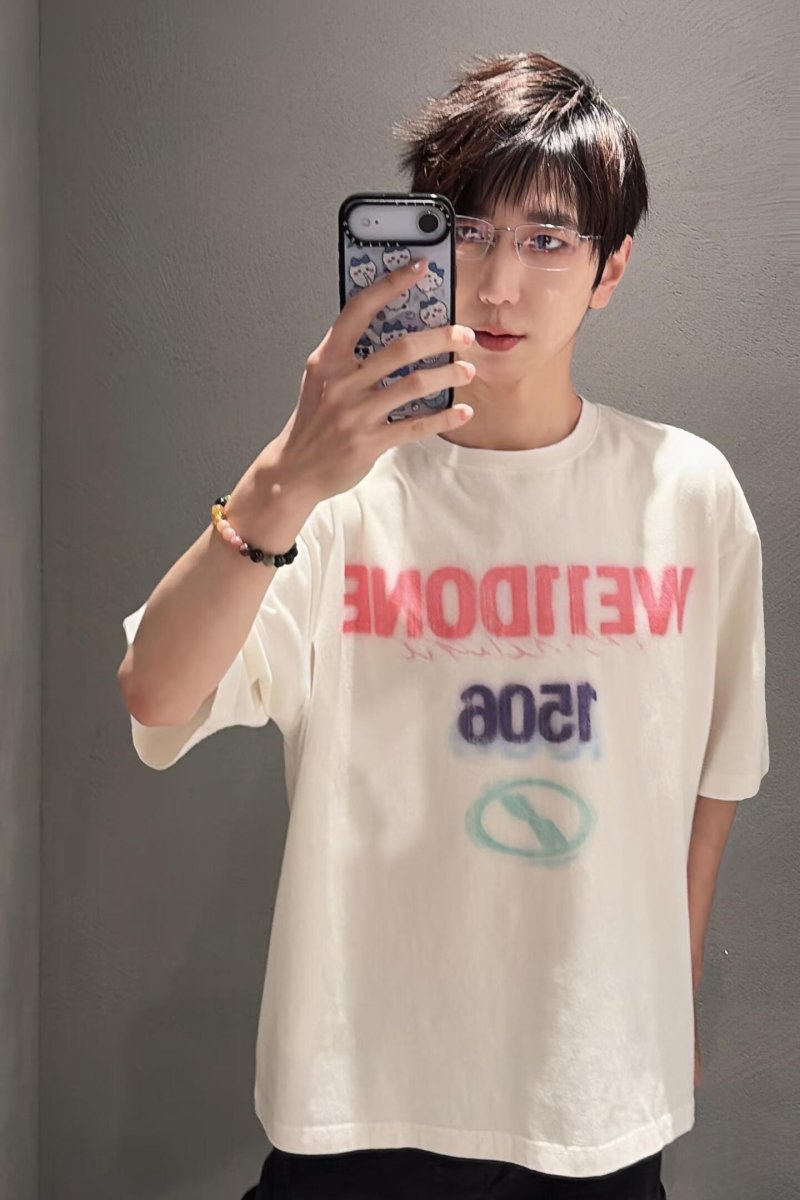 Veindome 1506 Graphic White T-Shirt view
