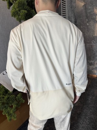 Moncler Grenoble Crew Neck Sweatshirt - Cream view 8