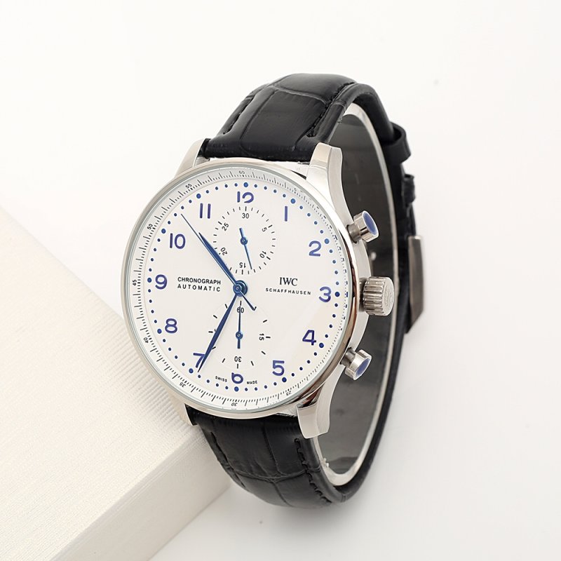 IWC Portuguese Chronograph Automatic Steel Watch 42mm