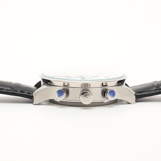 IWC Portuguese Chronograph Automatic Steel Watch 42mm view 4