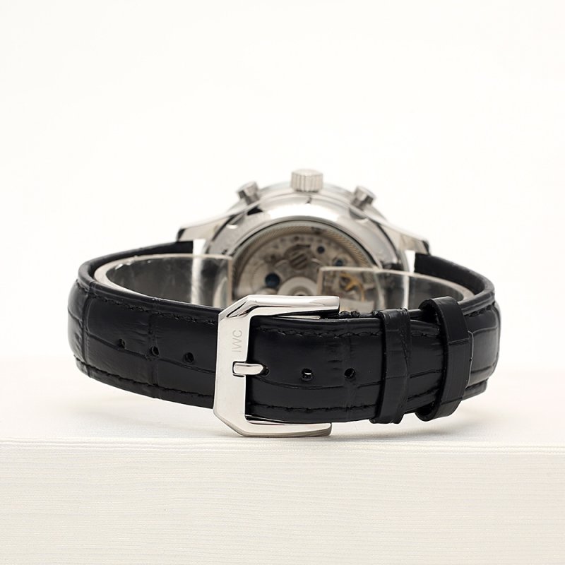 IWC Portuguese Chronograph Automatic Steel Watch 42mm view
