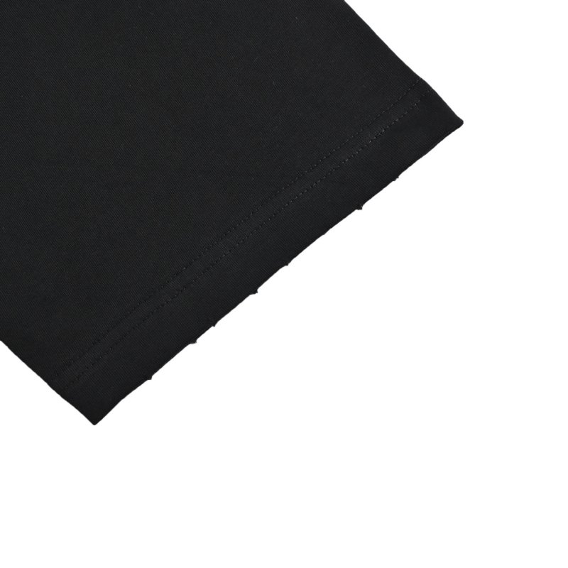 Balenciaga Distressed Graffiti Black T-Shirt view