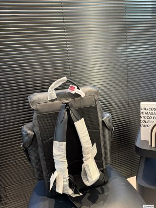 Coach Hitch Classic Monogram Backpack - Grey view 5