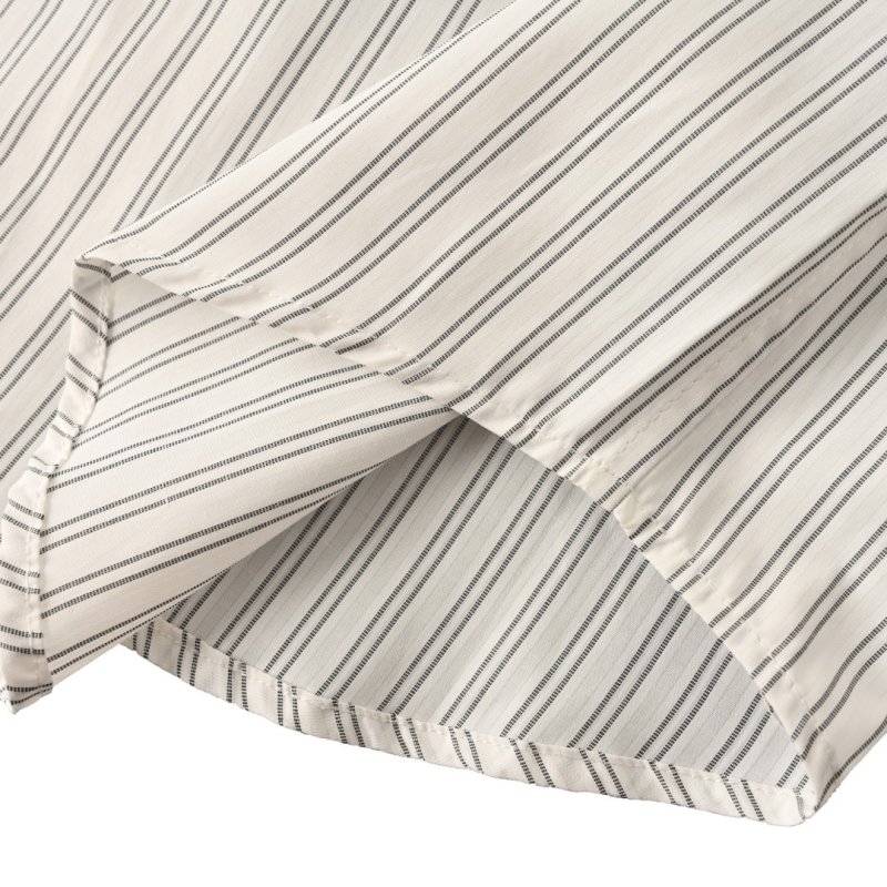 Dior Striped Button-Up Shirt White Blue view