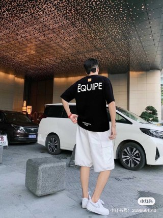 Black Oversized Graphic Print Short Sleeve T-Shirt view 6
