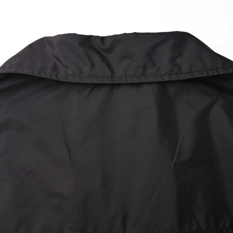 Prada Black Short-Sleeve Nylon Shirt Jacket view