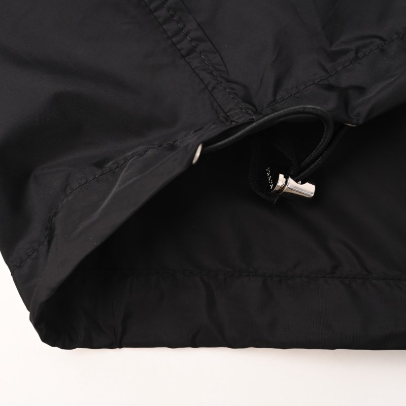 Prada Black Short-Sleeve Nylon Shirt Jacket view