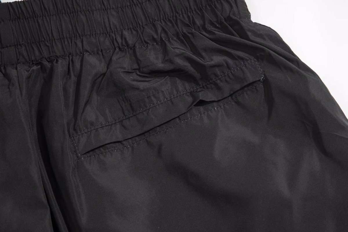 Givenchy Black Graphic Shorts with Face Print view