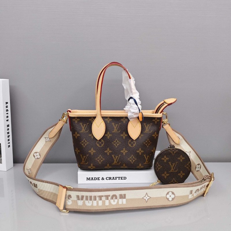 Louis Vuitton Neverfull BB Monogram Canvas Shoulder Bag view