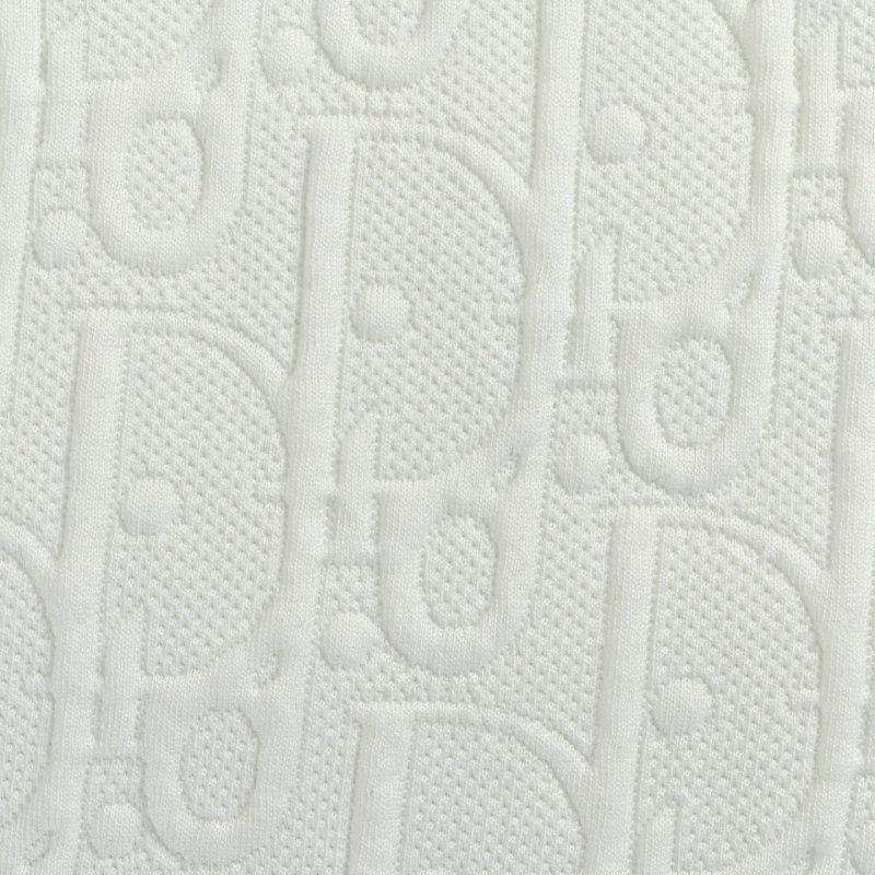 White Monogram Shorts with Black Tape Detail view