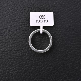 Gucci Double G Silver Band Ring view 2
