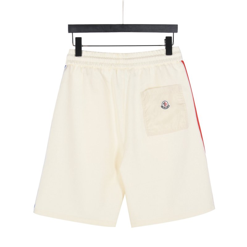 Moncler Cream Stripe Shorts view