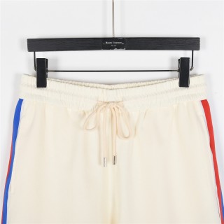 Moncler Tricolor Tape Logo Embroidery Shorts - Black view 4