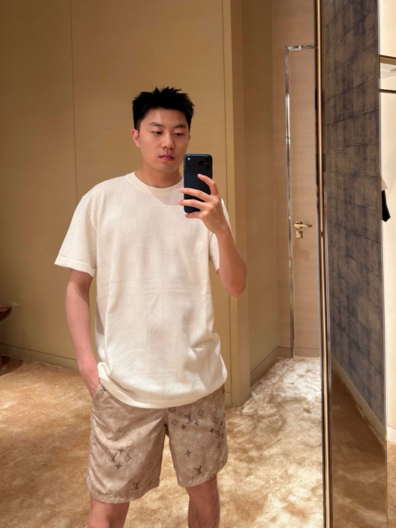 Louis Vuitton Monogram Khaki Shorts view