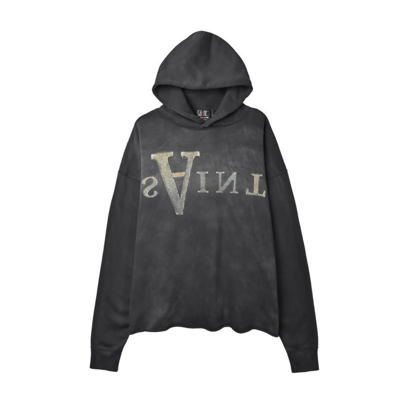 Anarchy Graphic Hoodie Charcoal view