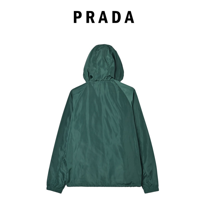 Stone Island Dark Green Nylon Hooded Jacket view