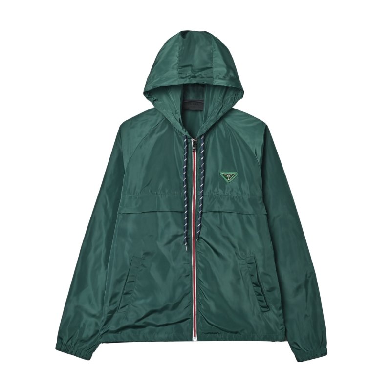 Stone Island Dark Green Nylon Hooded Jacket view