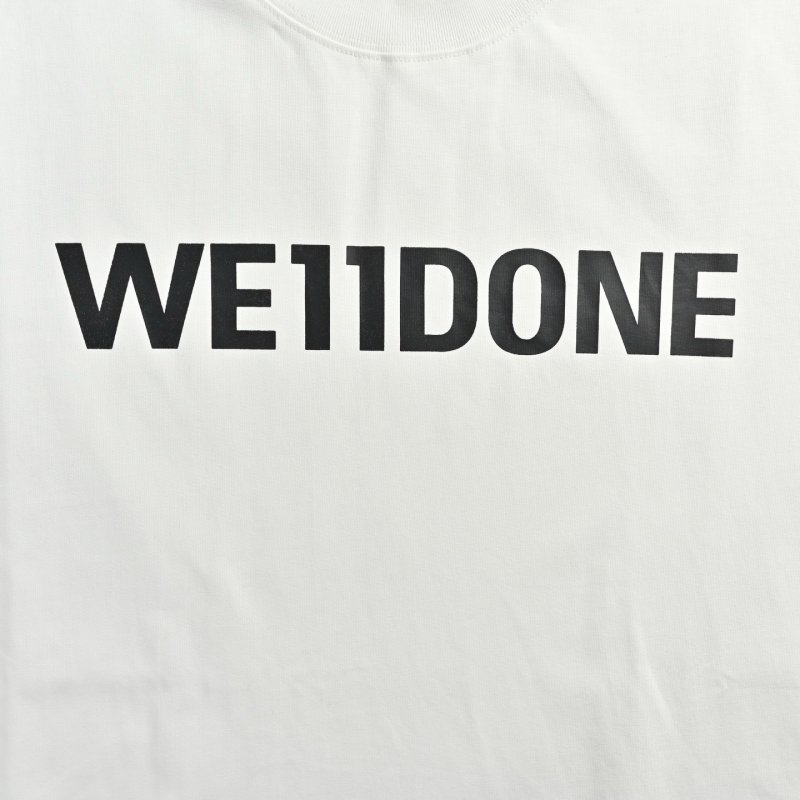 WEIDONE White Crew Neck T-Shirt view