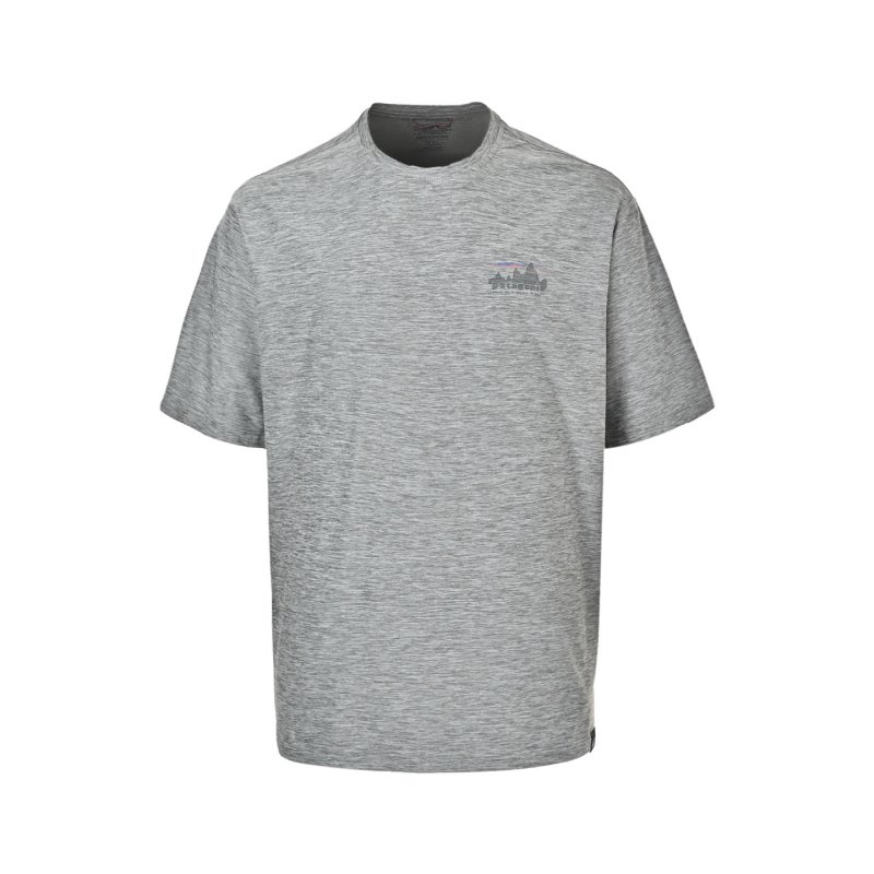 Oversized Heather Grey Premium Short Sleeve T-Shirt view