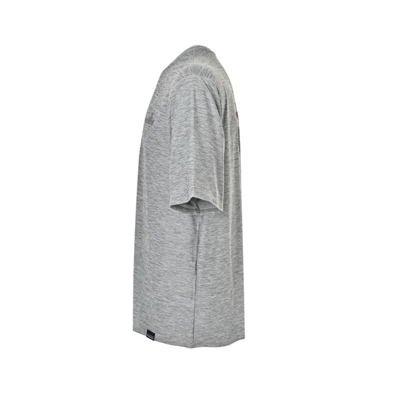 Oversized Heather Grey Premium Short Sleeve T-Shirt view