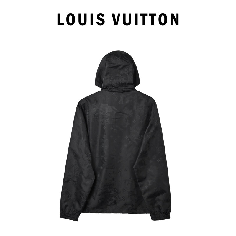 Louis Vuitton Black Nylon Puffer Jacket view