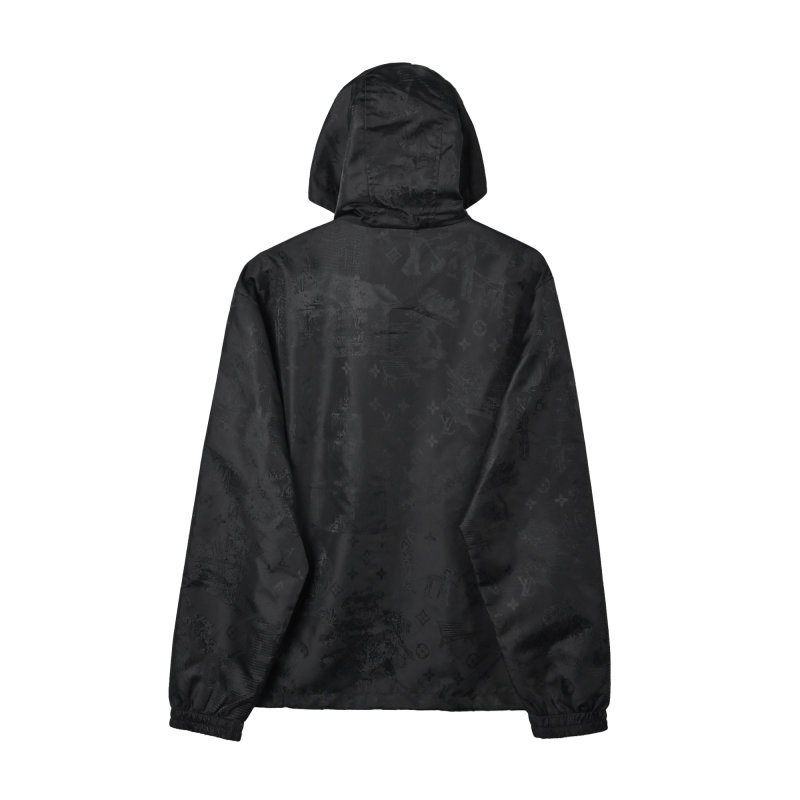 Louis Vuitton Black Nylon Puffer Jacket view