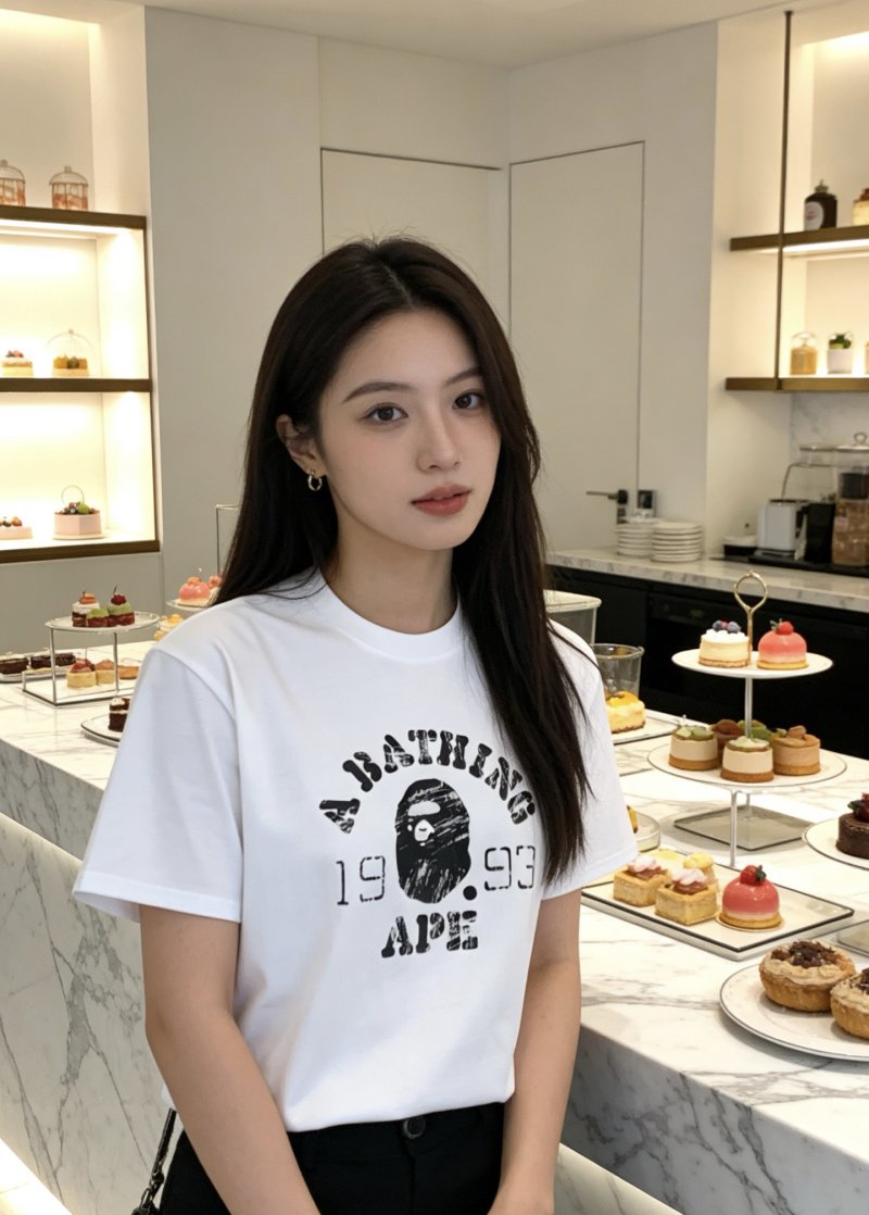 A Bathing Ape 1993 Graphic White T-Shirt view